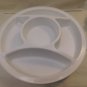 Sterlite Serving Tray with Compartments Handle Perfect for Cheese Peanuts Snacks