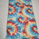 Colorful soft Polyester Baby Blanket  Hand Sown edges  57x48"