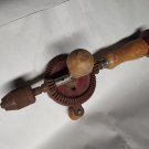 Wards Master Quality Vintage Antique Woodworking Hand Crank Egg Beater Drill