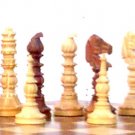 CHESS SET Antique Mugal Design Reproduction 32 Wooden Tournament Chess Pieces