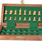 Collectible Exclusive Chess set Magnetic 7X7 Box with 32 chess Pcs Complete Set