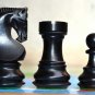 Collectible Zagreb 59 Series Chess Set Ebonised 34 Chess Pcs 2 queens Extra