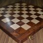 Chess Set 32 Lotus Design Chess Pcs & folding Chess Box 14 X 14 inch Complet Set