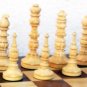 Awesome GIFT ITEM Antique Mugal Design Reproduction 32 Wooden Handmade Chess Pcs