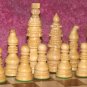 Chess Set 32 Wooden Handicraft Chess Pcs Holly Chruch  Set