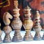 Wooden Handicraft 32 Weighted Chess Pc King 5" Brand New Awesome Chess Set