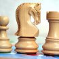 Exclusive Zagreb Chess Set Ebonised 34 Chess Pcs 2 queens Extra Indian Handicraf