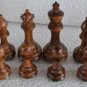 Chess Set Handicraft Collectible Chess Set King 4" + 4Q Wooden MagicCraft Series