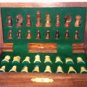 The Dubrovnik Bobby Fischer weighted Chess Set King 3.92 inch 4 Queens 34 Pcs