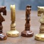 Brand New Chess Set Wooden Lotus Design Handicraft Magic Set 32 Chess Pcs Only