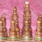 Chess Set 32 Chess Pieces Holly Chruch Design Wooden Magic Craft Series