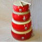 33cm children red drum with Drumsticks Chinese Percussion Musical Cowhide chlidren adult  lion dance