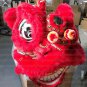 Adult red  Southern Lion Dance mascot Costume theater parade Festival christams outdoor game