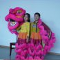 F/S CHILDREN pink Southern Lion Dance mascot Costume theater parade Festival christams