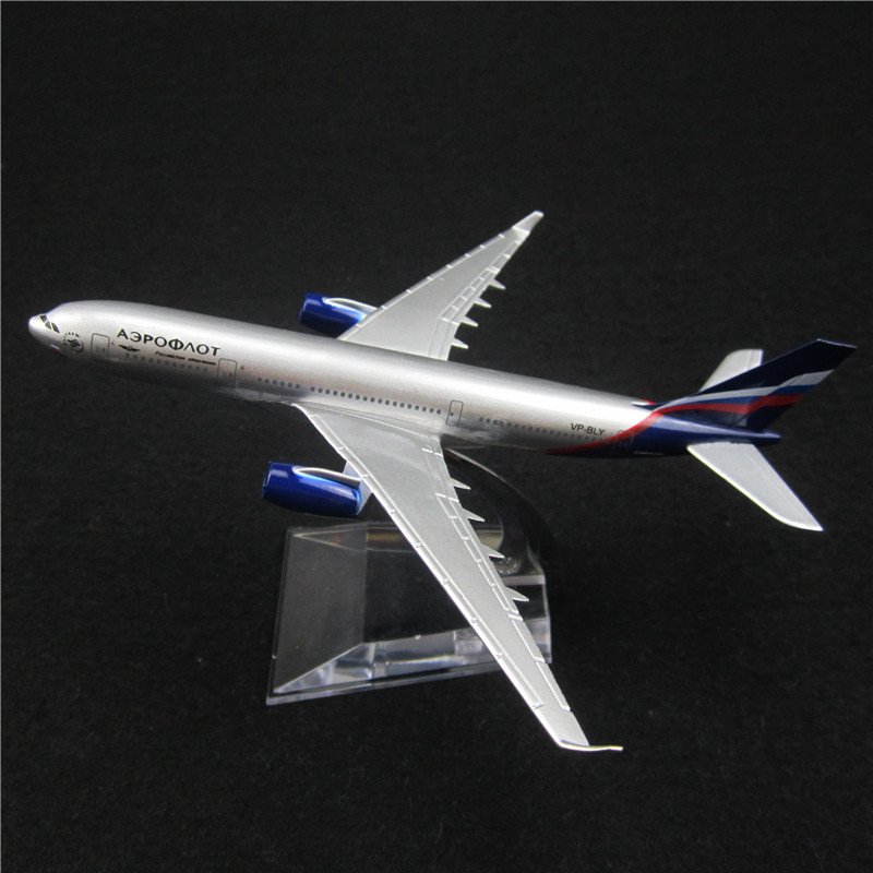 Free Shipping 16cm Plane Model Russian Air Aeroflot Airlines Airbus 330 A330 Airways Airplane Model