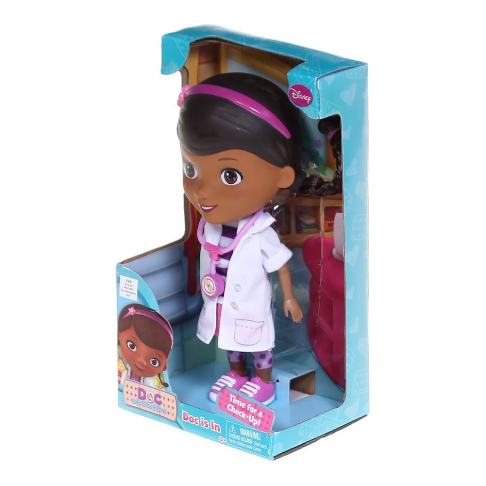 doc mcstuffins doll and doctor kit