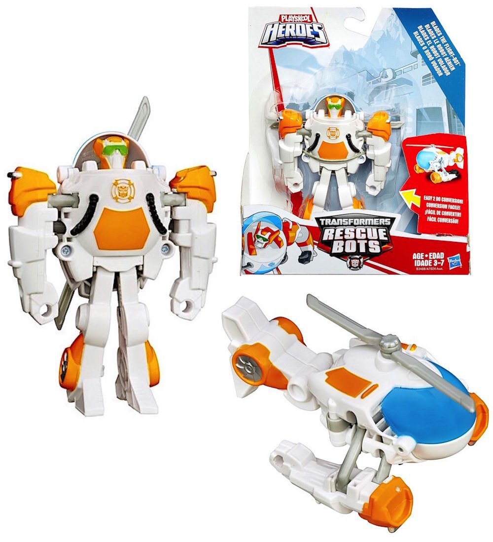 Playskool Heroes Transformers Rescue Bots Blades the Flight Bot to ...