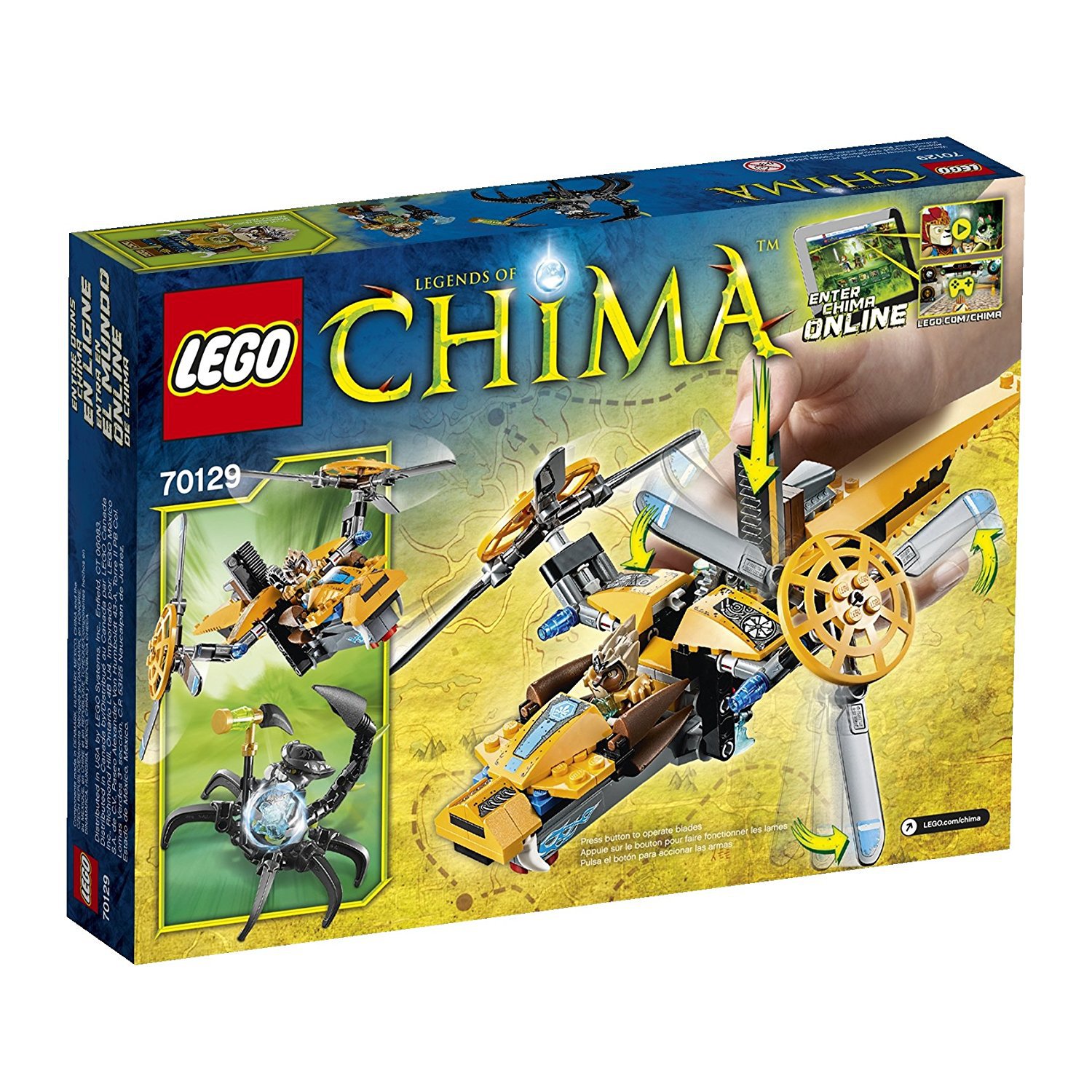 lego chima 70129