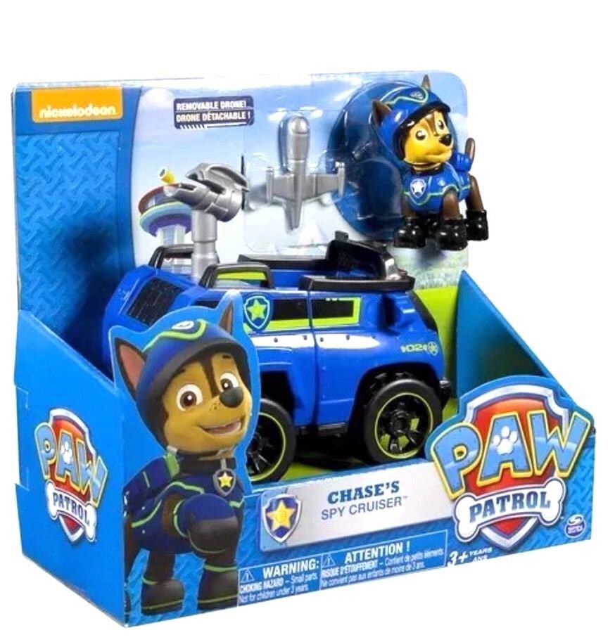 Paw Patrol Chase S Spy Cruiser Vehicle And Figure Works With Paw