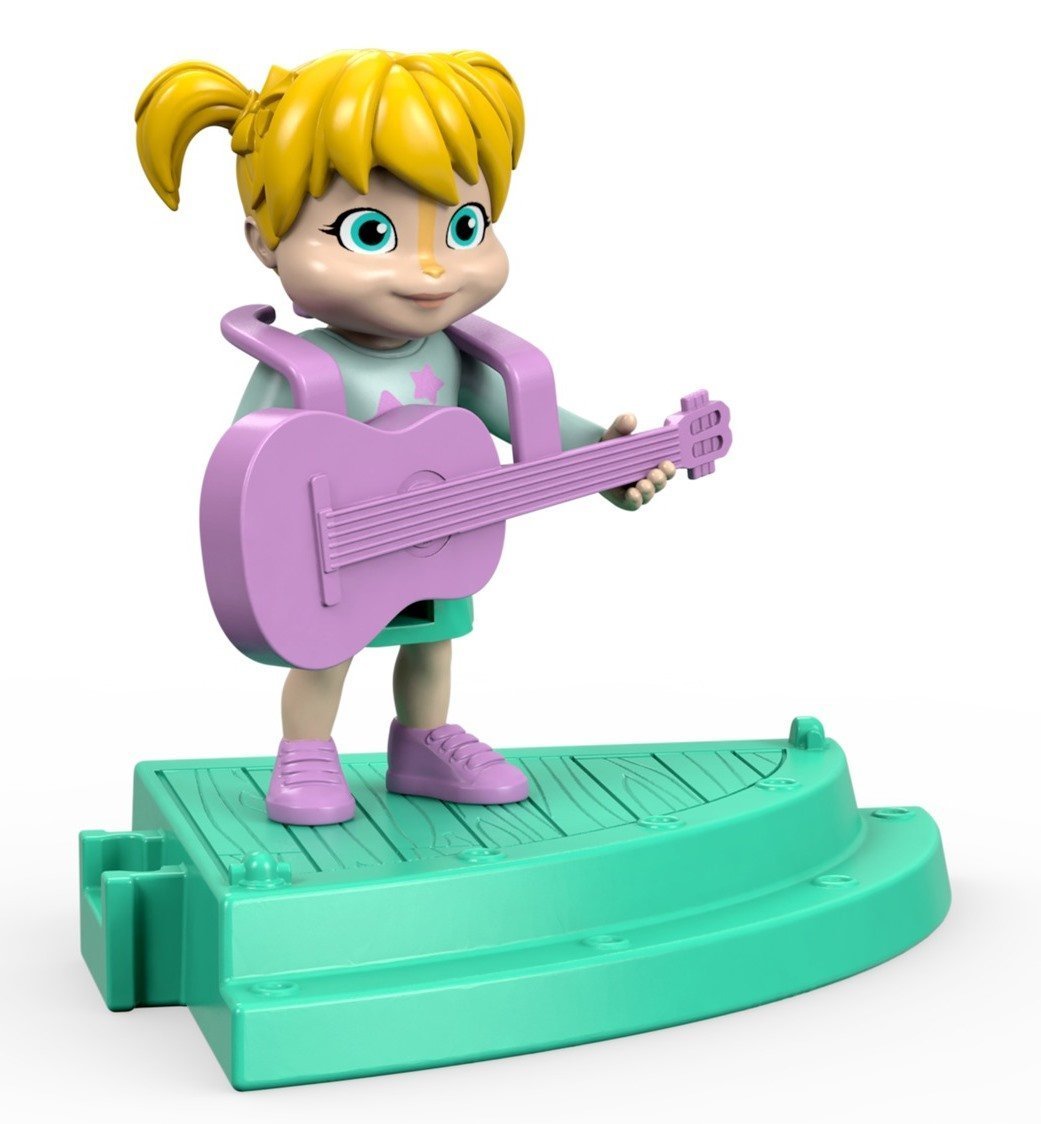 Alvin and The Chipmunks & Chipettes Complete Action Figure Set of 6