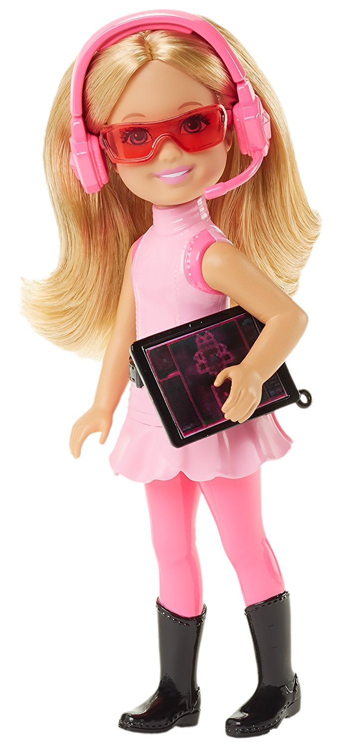 Barbie Spy Squad Junior Agent Doll Chelsea, Pink