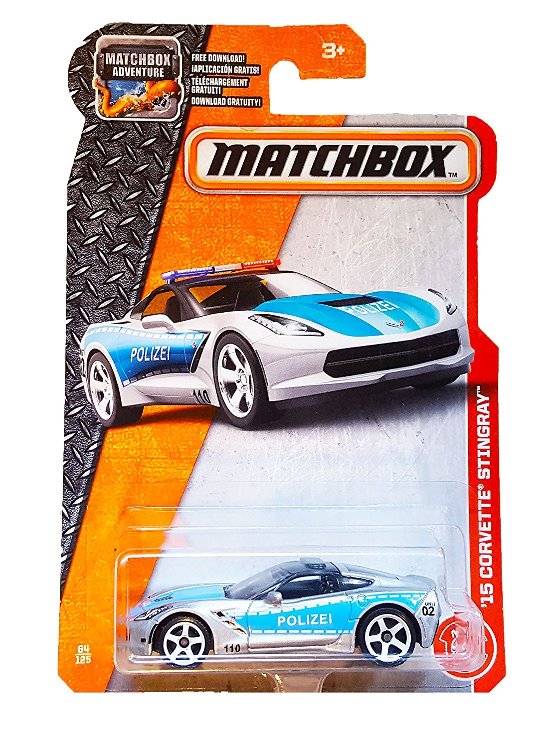 matchbox corvette stingray