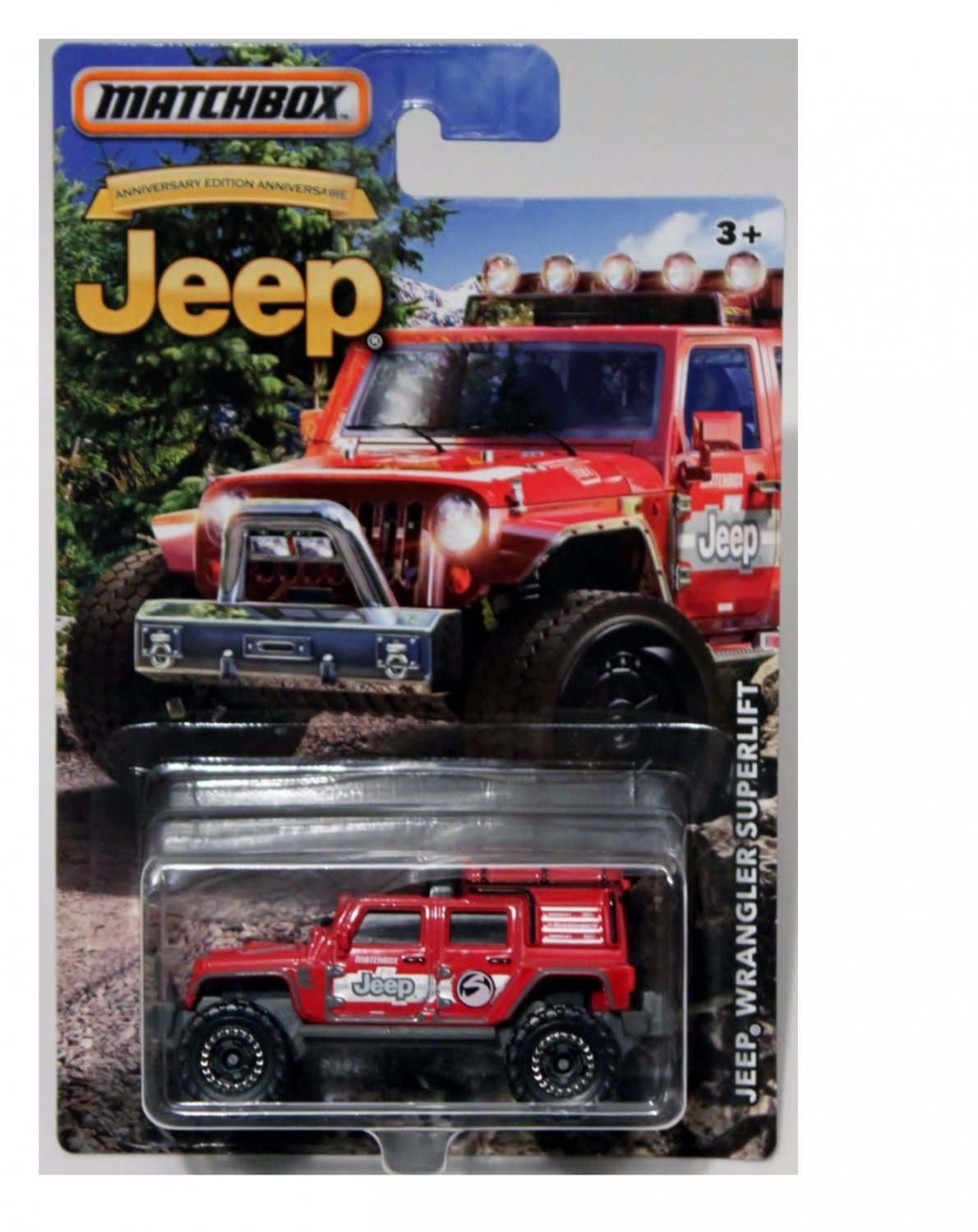 Matchbox 2016. Jeep Wrangler Superlift. Limited Edition Series.