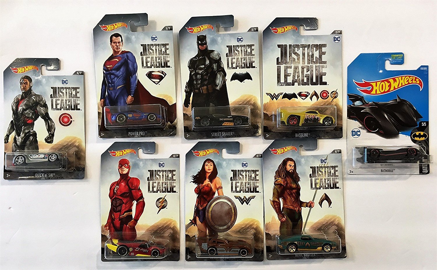 hot wheels justice league character cars