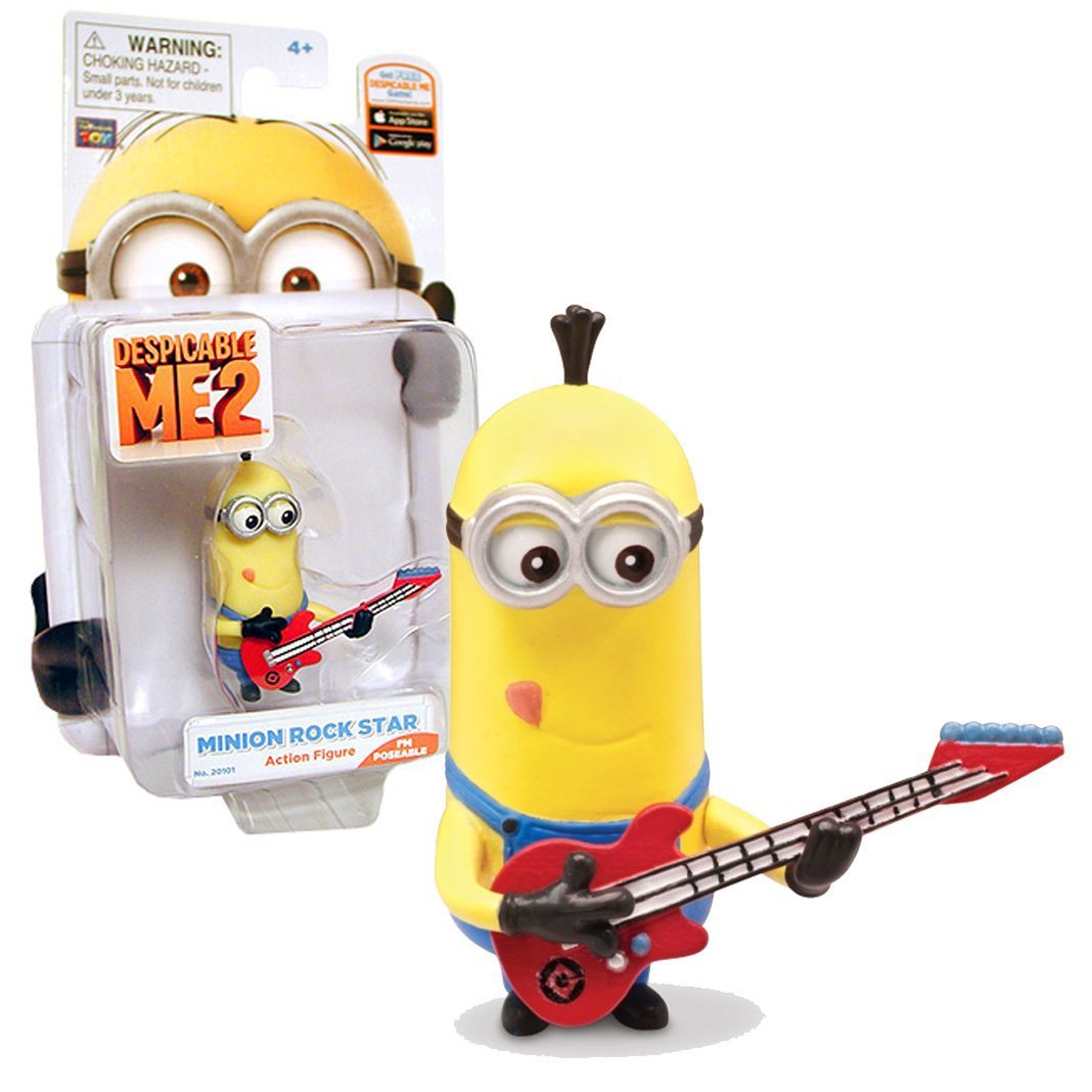 Despicable Me 2 - Minion Rock Star - Poseable Figure