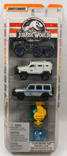 hot wheels jurassic world 5 pack