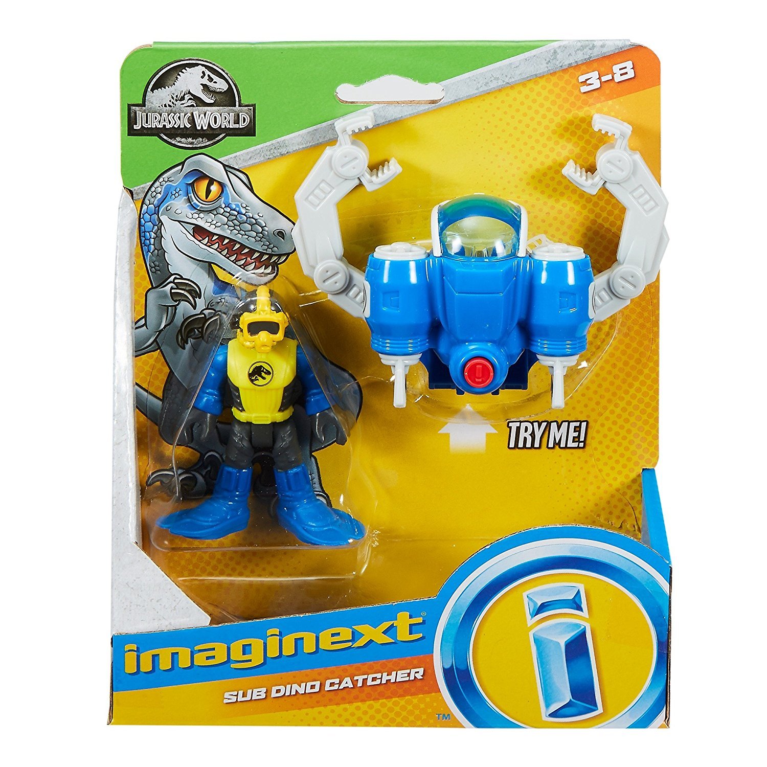 Imaginext Jurassic World Fallen Kingdom, Sub Dino Catcher