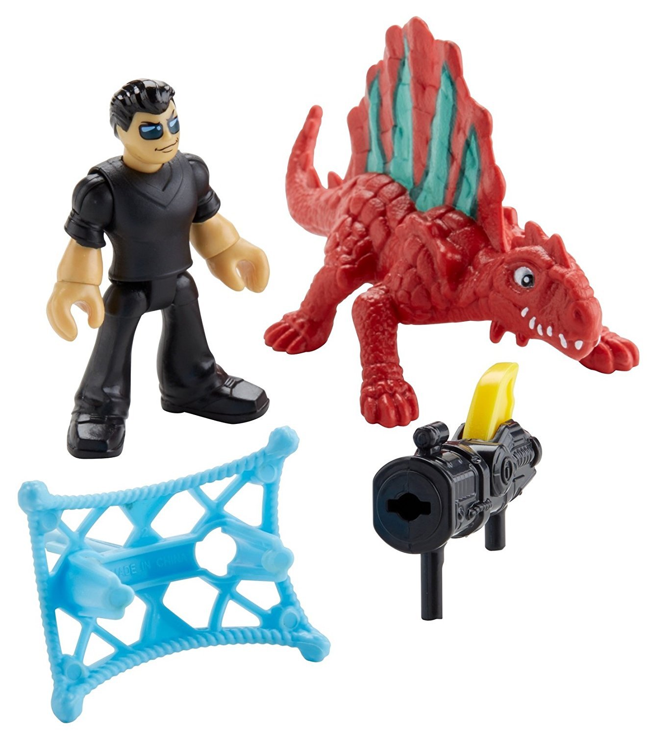 Imaginext Jurassic World Fallen Kingdom, Dr. Malcolm & Dimetrodon