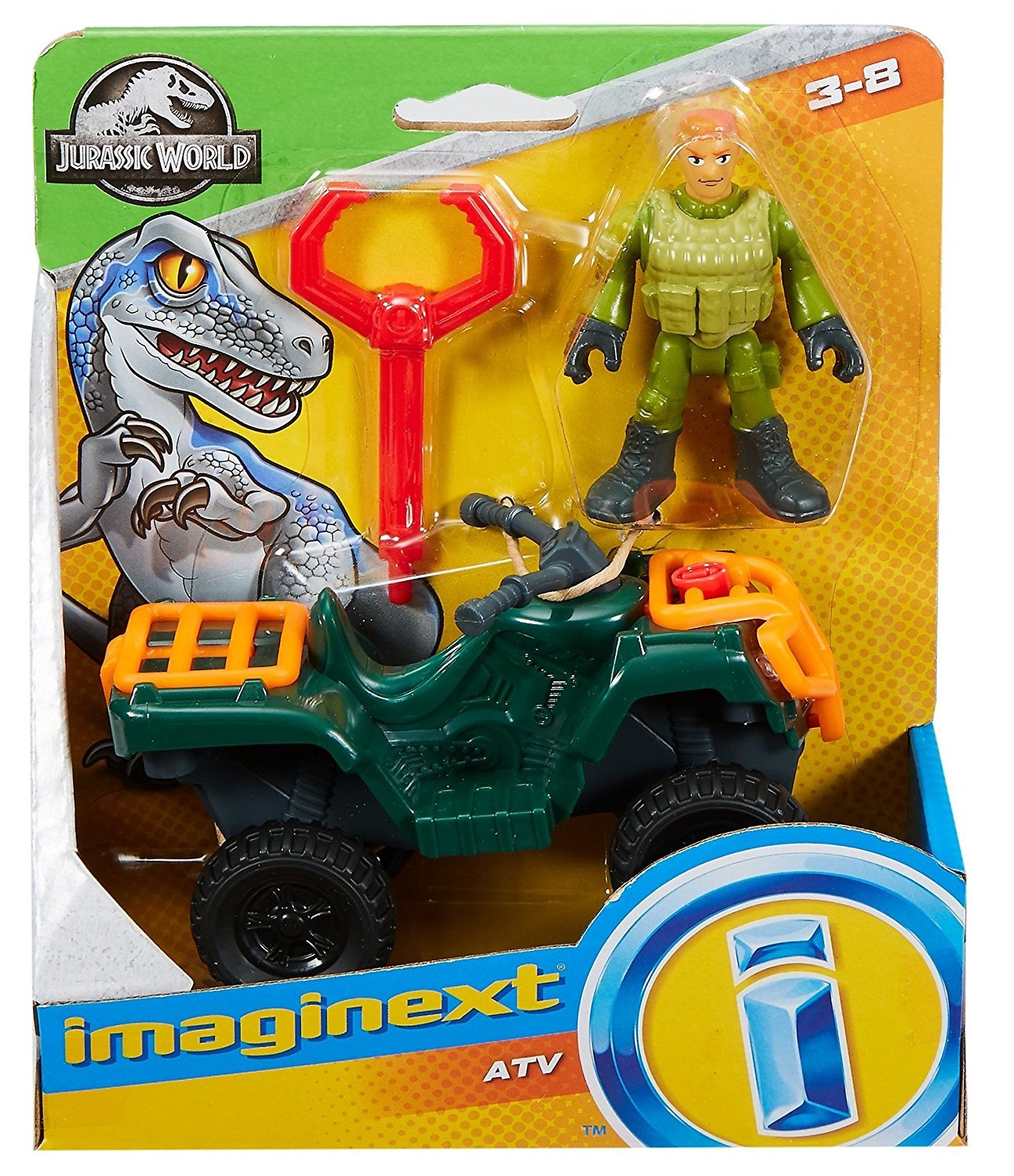 Imaginext Jurassic World Fallen Kingdom, ATV & Technician