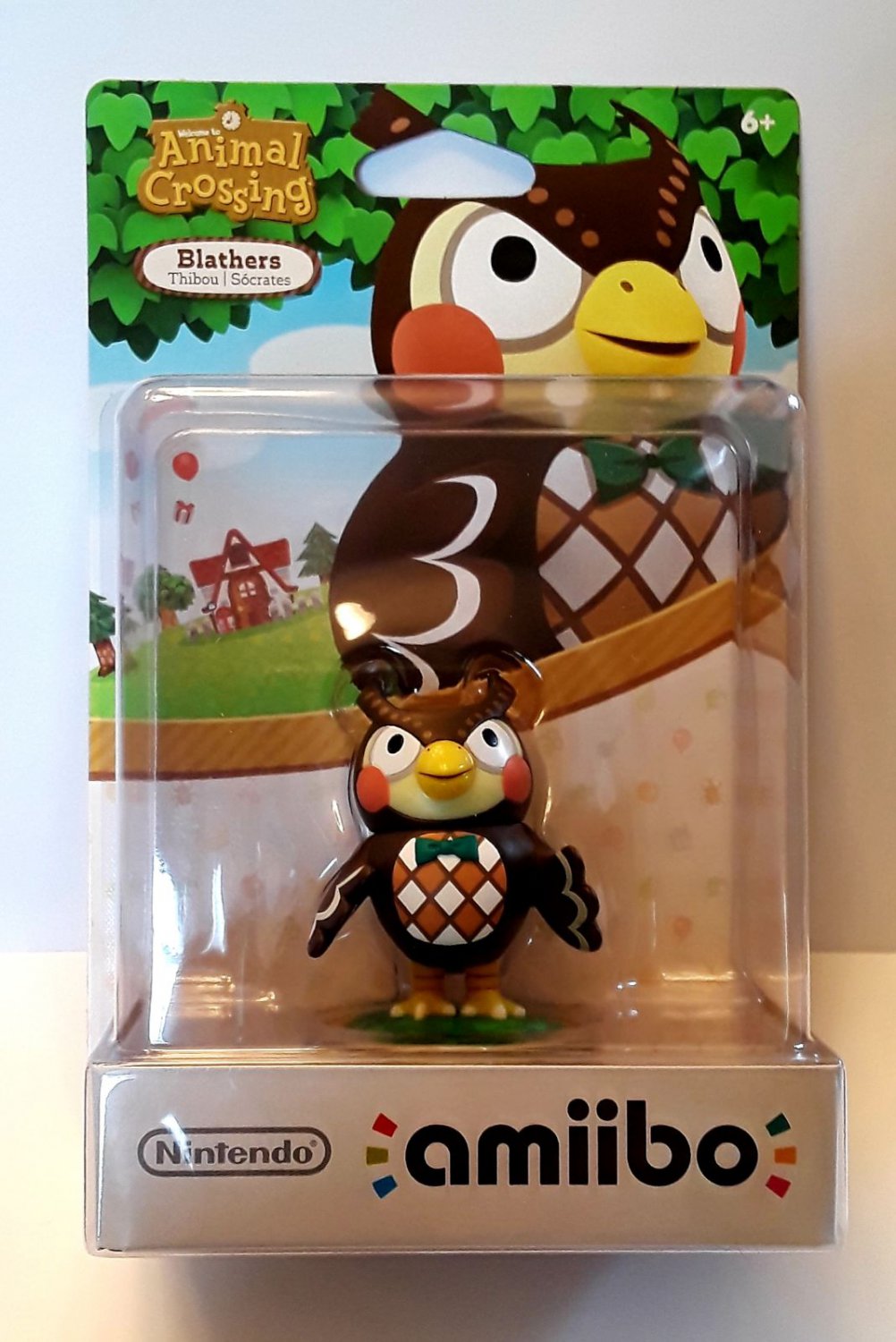 Nintendo Amiibo Animal Crossing Blathers/Thibou/Socrates