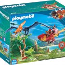 PLAYMOBIL® Adventure Copter with Pterodactyl Building Set