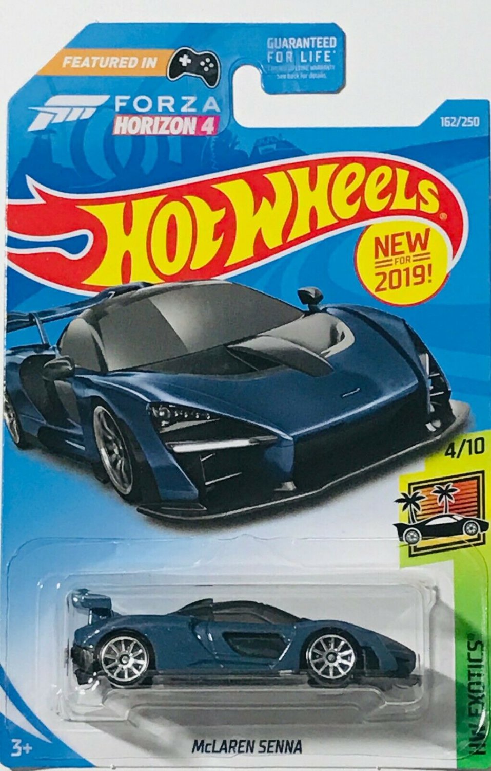 Hot Wheels Forza Horizon 4 Mclaren Senna Blue 162250 