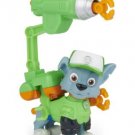 Paw Patrol The Movie Rocky Figure with Clip-on Backpack and Projectiles