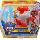PAW Patrol The Movie  Zuma Figure with Clip-on Backpack and Projectiles