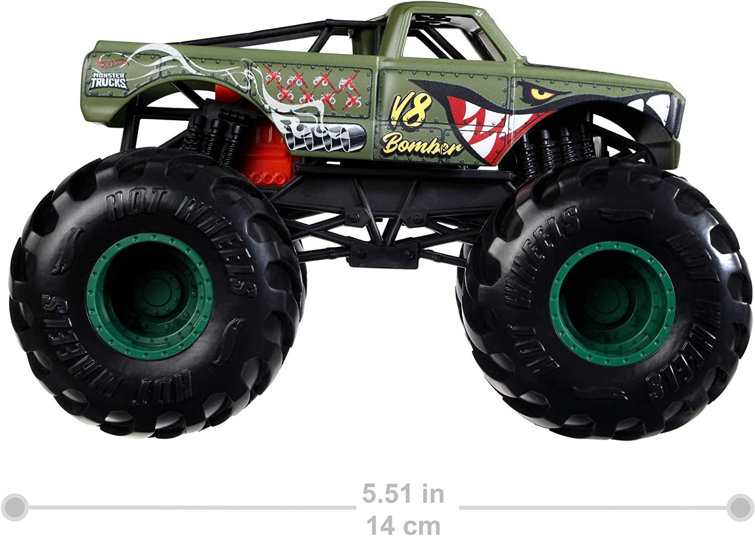 Hot Wheels Monster Trucks V8 Bomber 1:24 Scale