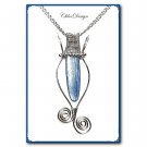 diy pdf tutorial Wire Wrapping Jewelry Pendant Kyanite Blade,casual,blue,wrap