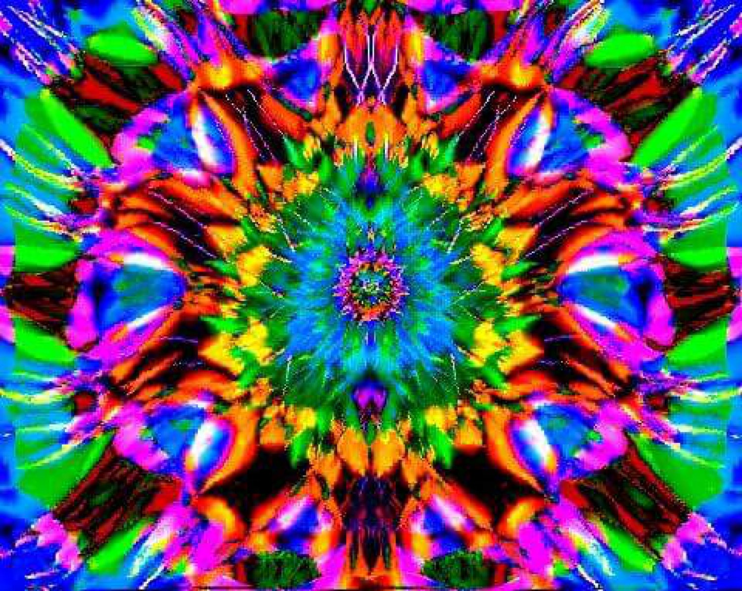 psychedelic flower of life