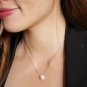Sparkling crystal clavicle necklace