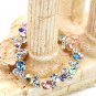 Exquisite colorful swarovski crystal bracelet