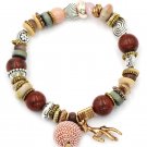 Colorful bead small deer bracelet