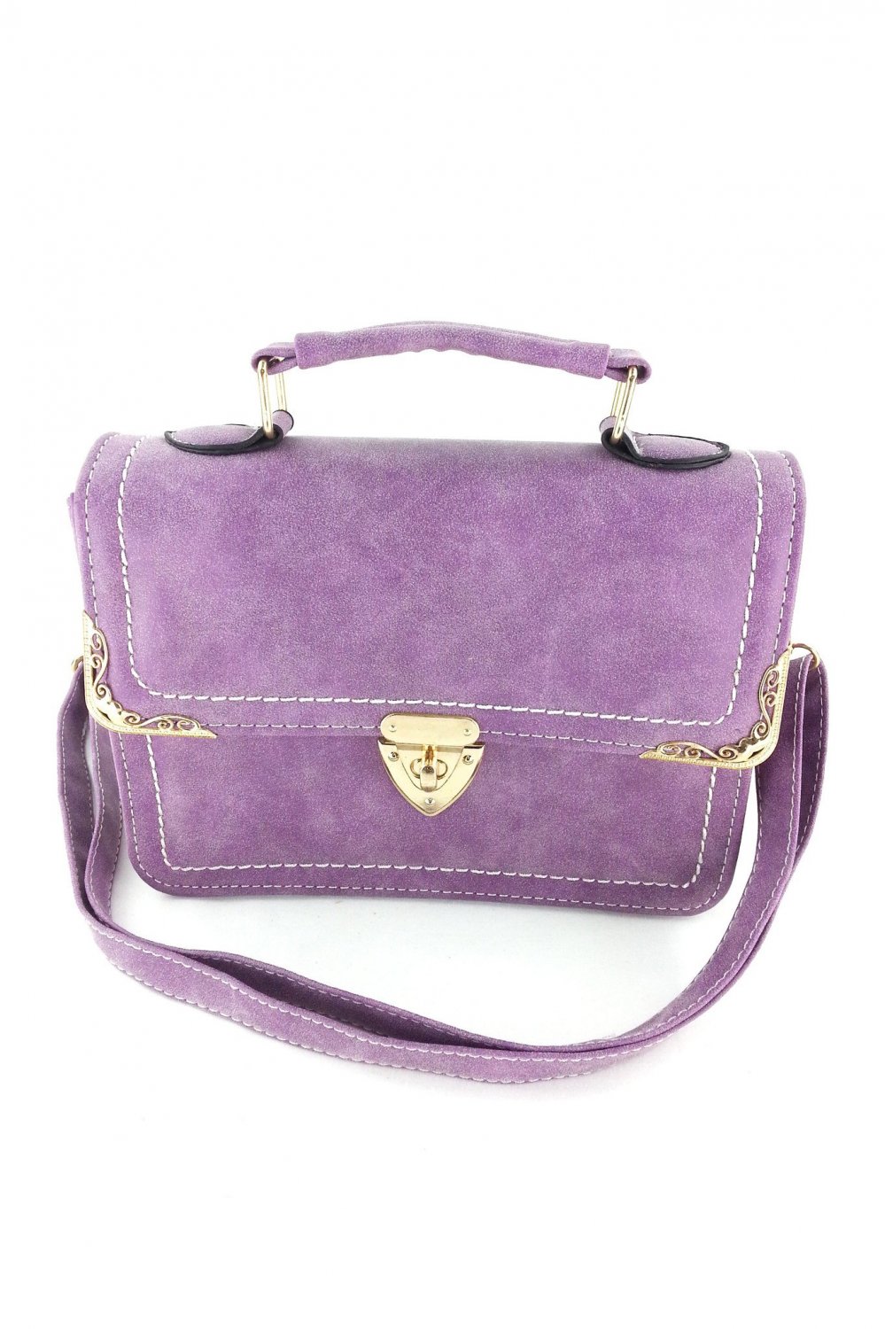 Purple elegant buckle Small Purse