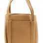 Khaki square leather purses