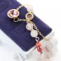 Pink elegant temperament crystal niche bracelet