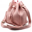 Pink fashion buckets leather handbags