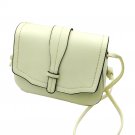 White practical fashion tied the rope leather handbag