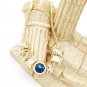 Blue fashion shiny crystal bracelet